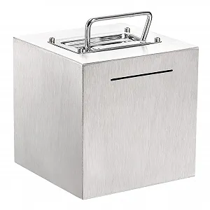 Скарбничка для дорослих 6 дюймів (15,24 см) з нержавіючої сталі багаторазова - Фото 1