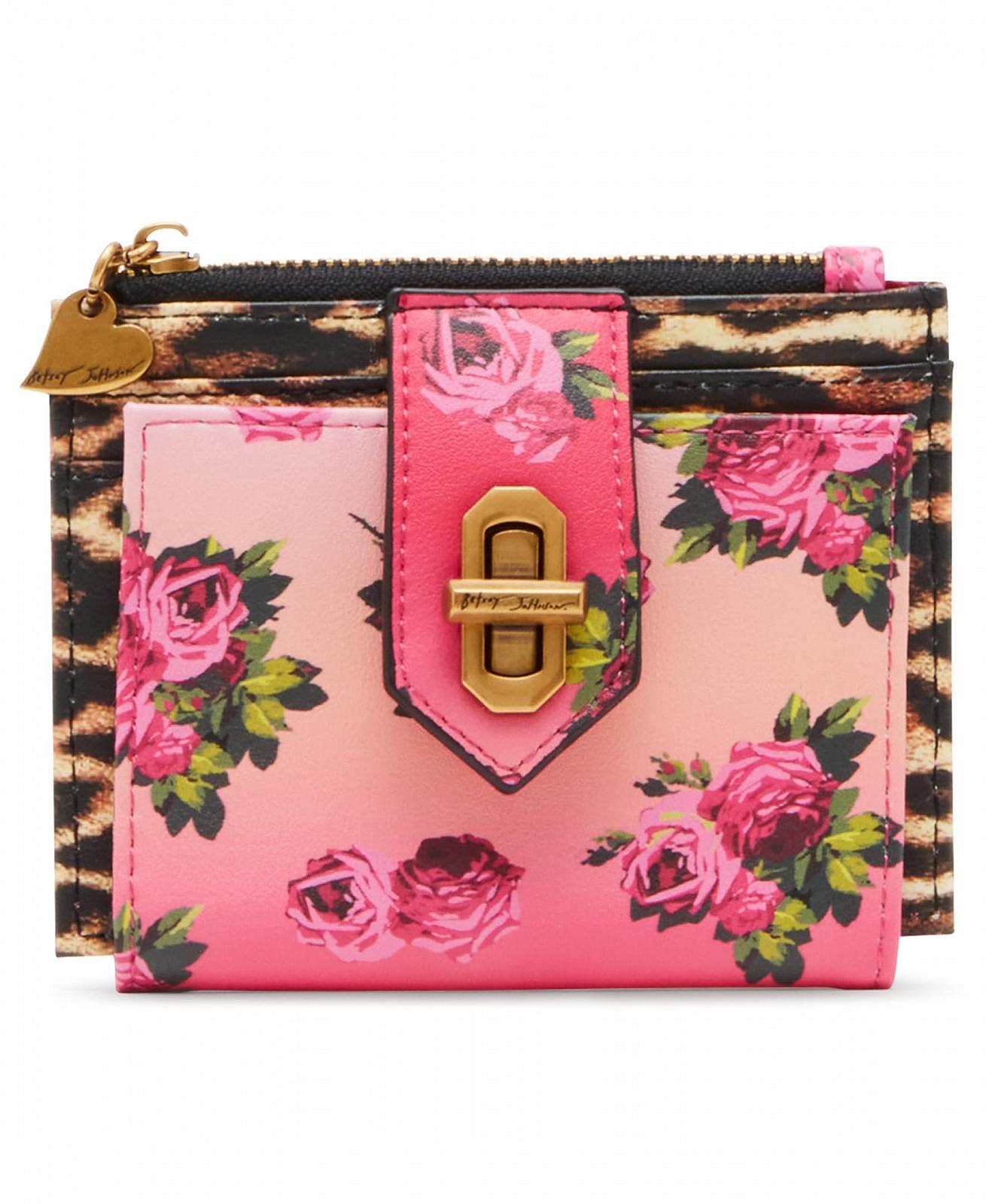 Кошелек Betsey Johnson Леопардовый принт Multicoloured, фото №1