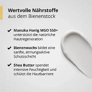 Крем для рук Maorika Premium с медом манука MGO 550 - Интенсивный уход с маслом ши и пчелиным воском - Для сухой и поврежденной кожи рук - 50 мл цена на synthetic.ua - Фото 1 Крем для рук Maorika Premium с медом манука MGO 550 - Интенсивный уход с маслом ши и пчелиным воском - Для сухой и поврежденной кожи рук - 50 мл synthetic.ua - Фото 1