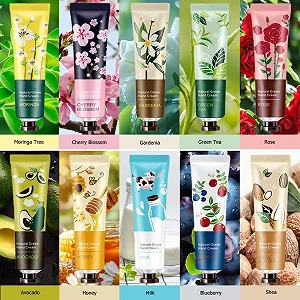 Крем для рук Міні Набір з 10 різдвяних подарунків Зволожуючий крем для рук і ніг synthetic.ua - Фото 1