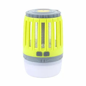 Знищувач комарів LED UV світло пастка для комах електрична Мухобійка кемпінгова лампа 3 Вт 13.3 x 7.3 см 600 В - Фото 1