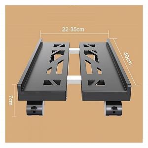 Подставка для компьютерного корпуса, Подставка для настольного ПК на колесиках, Раздвижной держатель корпуса ПК для большинства настольных корпусов, Передвижная подставка synthetic.ua - Фото 1