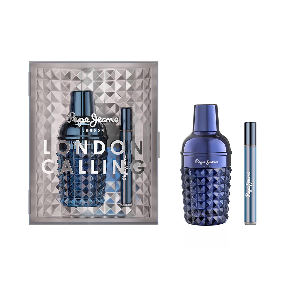 Парфюмерный набор Pepe Jeans London Calling For Him Мужской Набор из 2 предметов Eau de Parfum 100 мл и 10 мл Фужерный, Ароматический и Фруктовый, фото №2