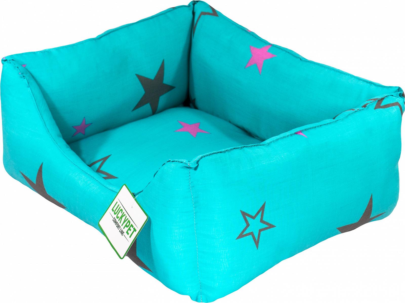 Домик для собак Lucky Pet Рей 3 50 x 65 23 см Бирюзовый 4820224212517, фото №1