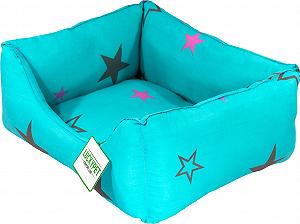 Домик для собак Lucky Pet Рей 3 50 x 65 23 см Бирюзовый 4820224212517 - Фото 1