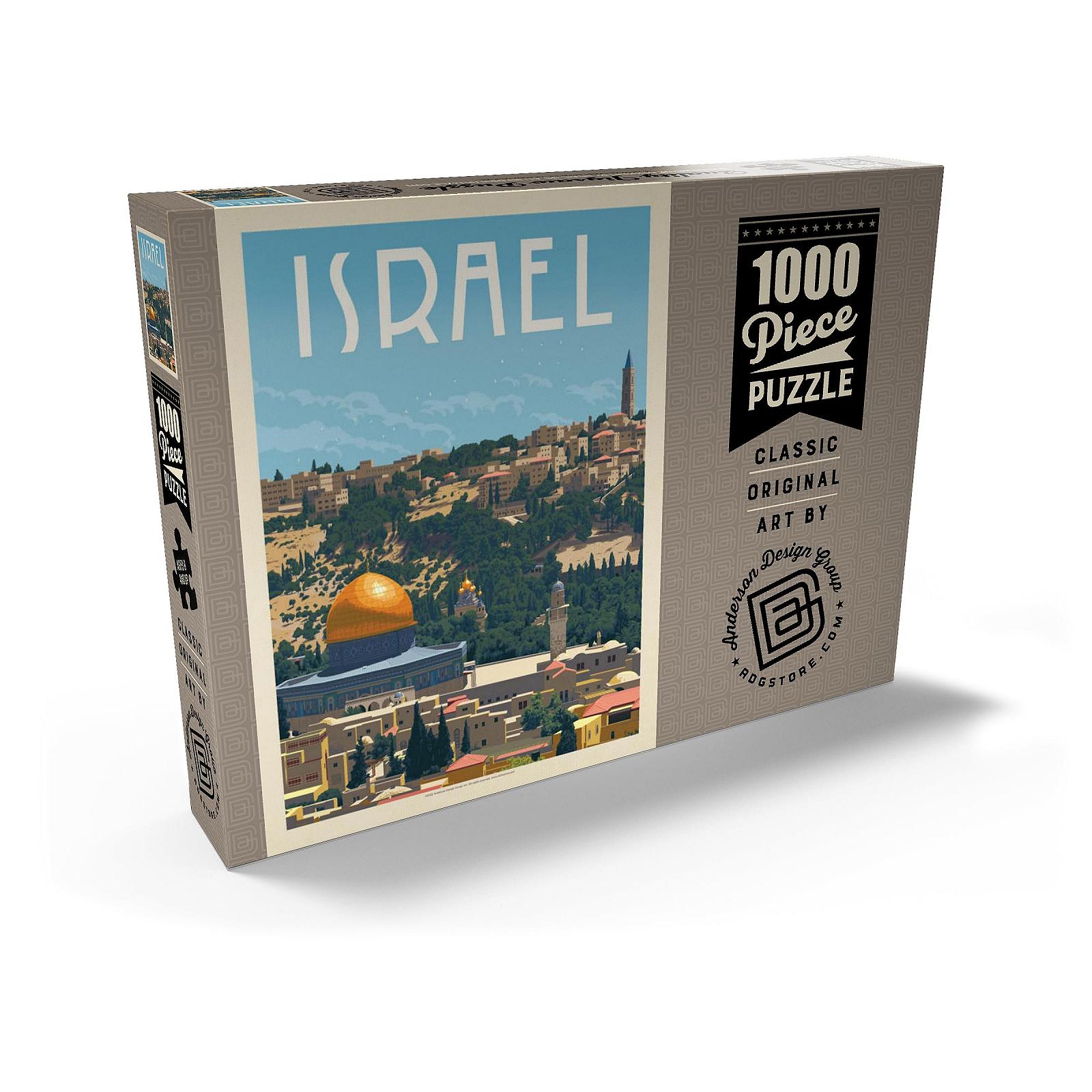 Пазл MyPuzzle Special Collection by Anderson Design Group Israel: Jerusalem, The Old City, Vintage Poster 1000 элементов, фото №2