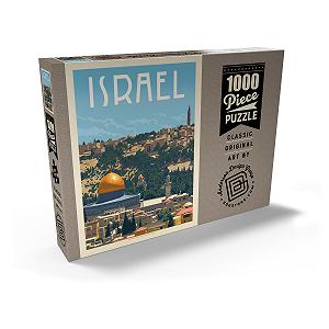 Пазл MyPuzzle Special Collection by Anderson Design Group Israel: Jerusalem, The Old City, Vintage Poster 1000 элементов synthetic.ua - Фото 1