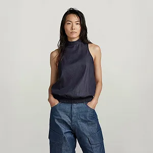 Женская футболка топ G-Star Open Back Top - S - Фото 1