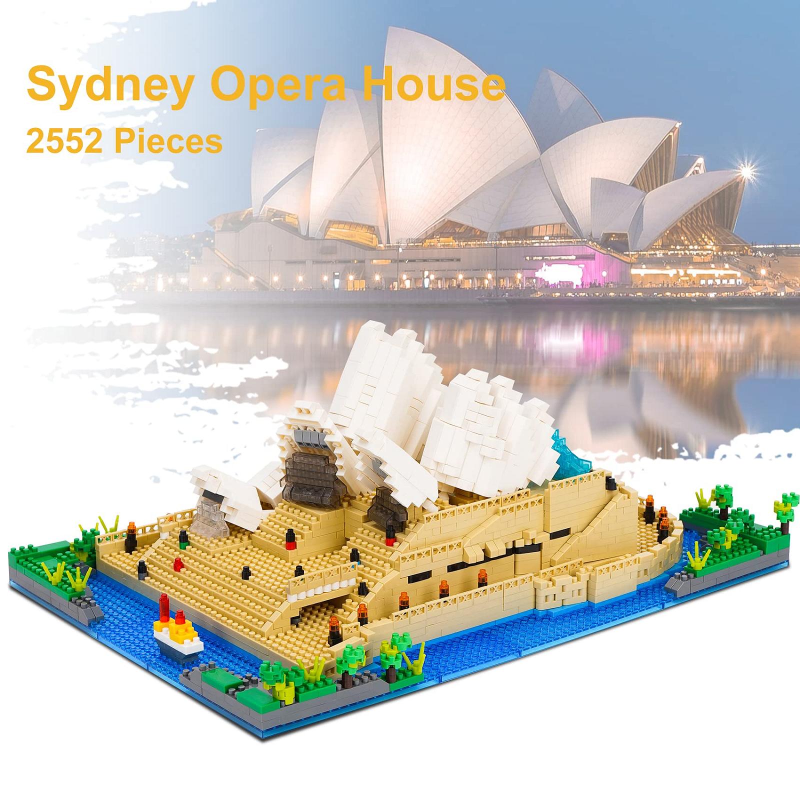Набір LULUFUN Building Blocks Sydney Opera House, фото №5