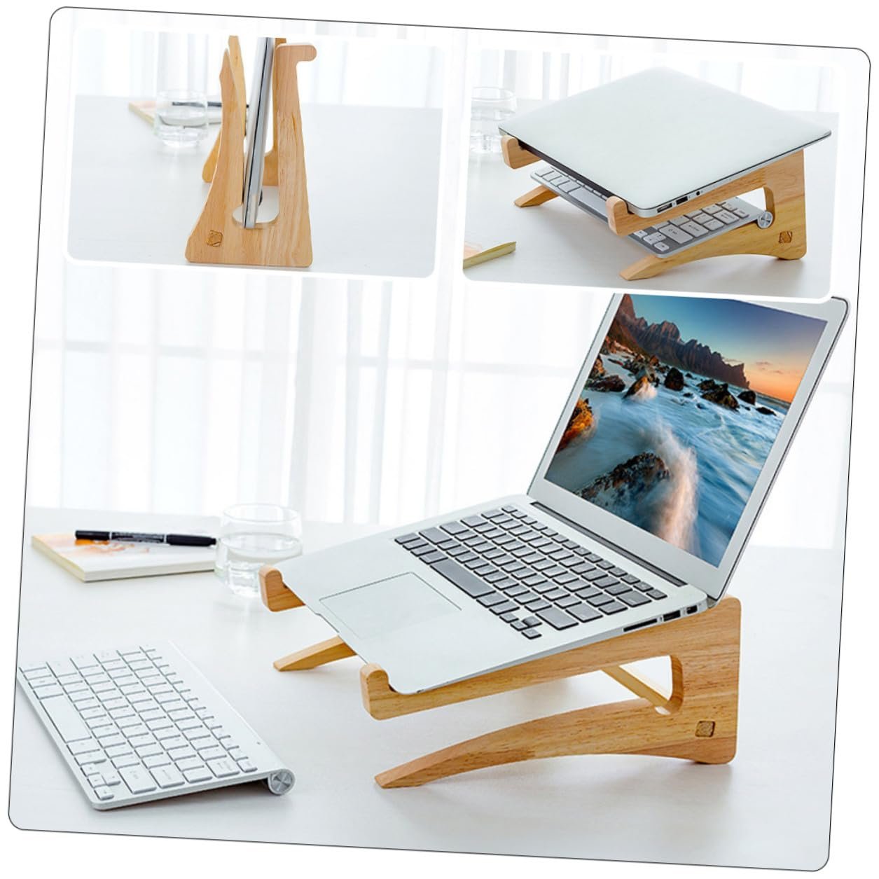 Подставка Деревянная для ноутбука для стола Характеристики для ноутбука, фото №8 Подставка Деревянная для ноутбука для стола Характеристики для ноутбука, фото №8