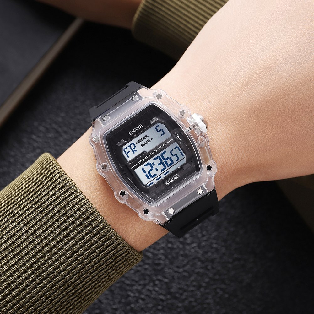 Годинник Skmei 2296WTBK White-Black, фото №4