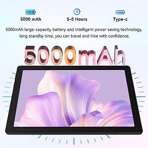 Планшет 10.1" FECLYDET C107 4+6/128Gb 8 ядер Android 14 5000 mAh Серый synthetic.ua - Фото 1