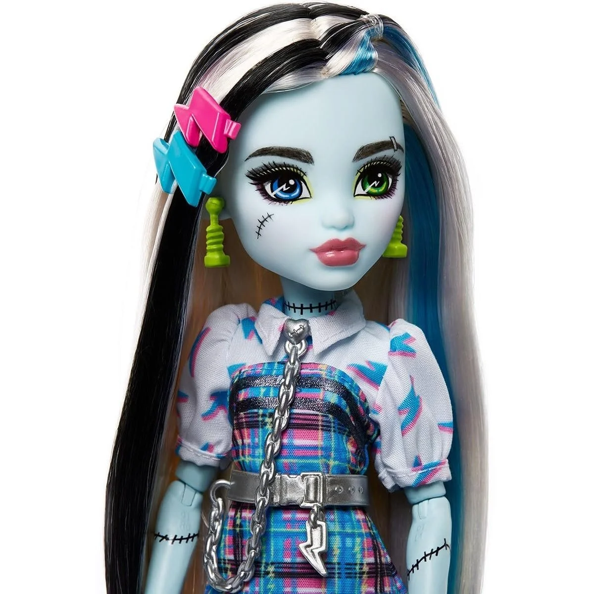 Лялька Monster High Frankie's Day Out MTHKY73 Рожевий, фото №2 Лялька Monster High Frankie's Day Out MTHKY73 Рожевий, фото №2