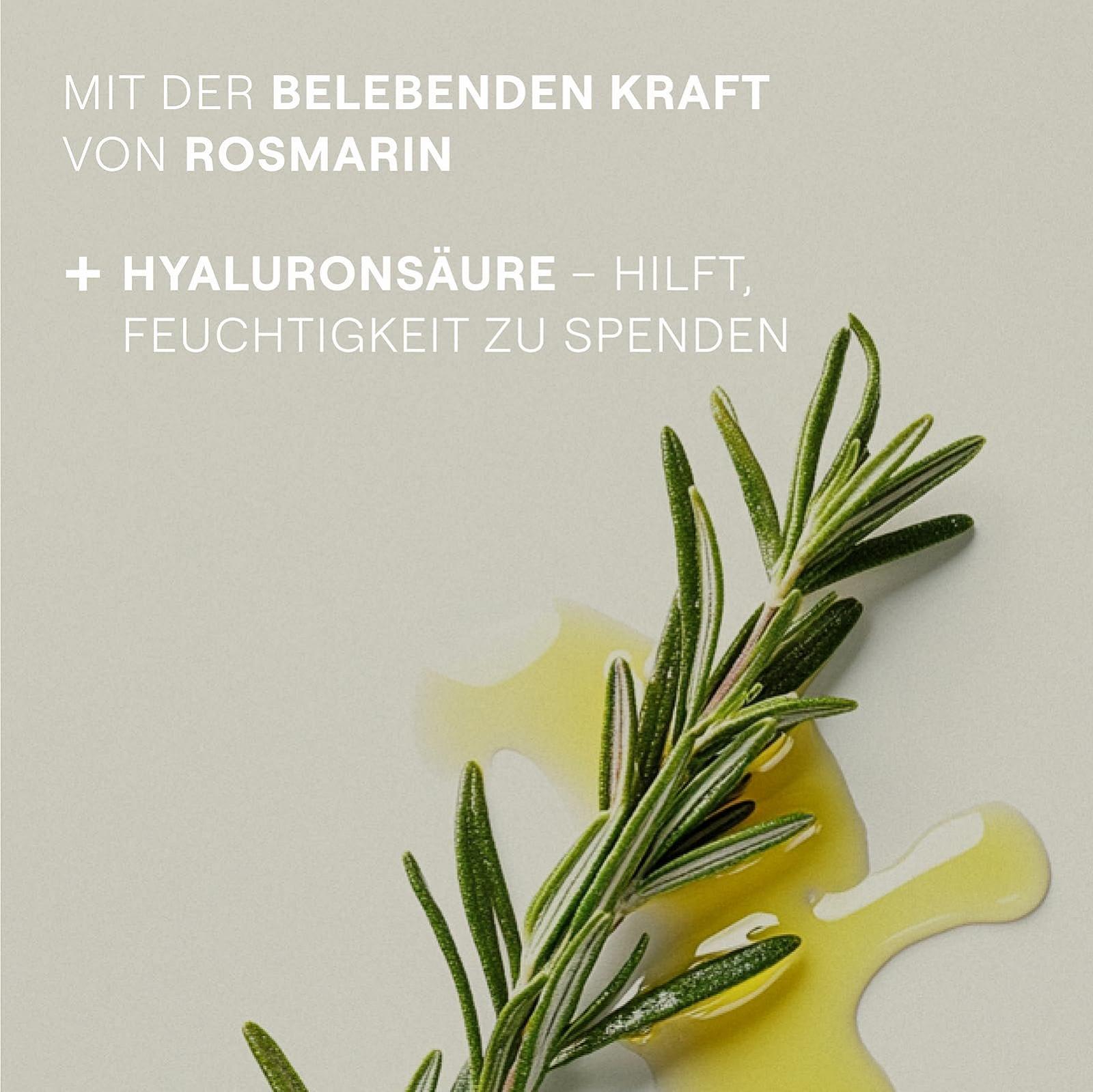 Шампунь WELEDA Organic Rosemary Revitalising з органічним розмарином, гіалуроновою кислотою та олією розмарину для об'єму та здорової шкіри голови, фото №4 Шампунь WELEDA Organic Rosemary Revitalising з органічним розмарином, гіалуроновою кислотою та олією розмарину для об'єму та здорової шкіри голови, фото №4