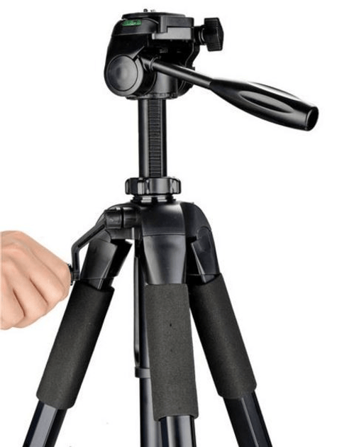 Штатив Bresser F002022 TR-682AN 180 см Чорний, фото №2 Штатив Bresser F002022 TR-682AN 180 см Чорний, фото №2