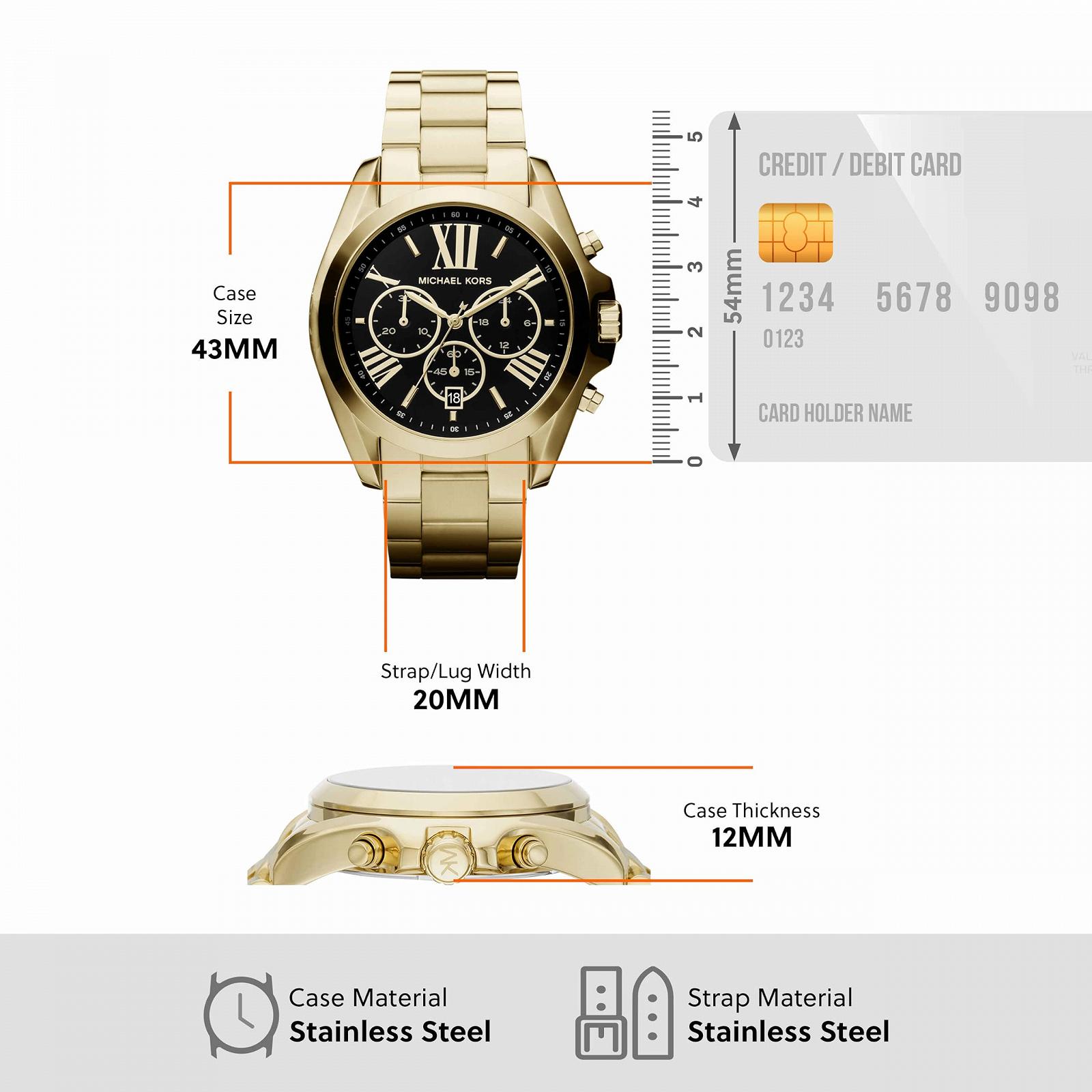 Женские Хронограф Michael Kors Кварцевые Часы, фото №5