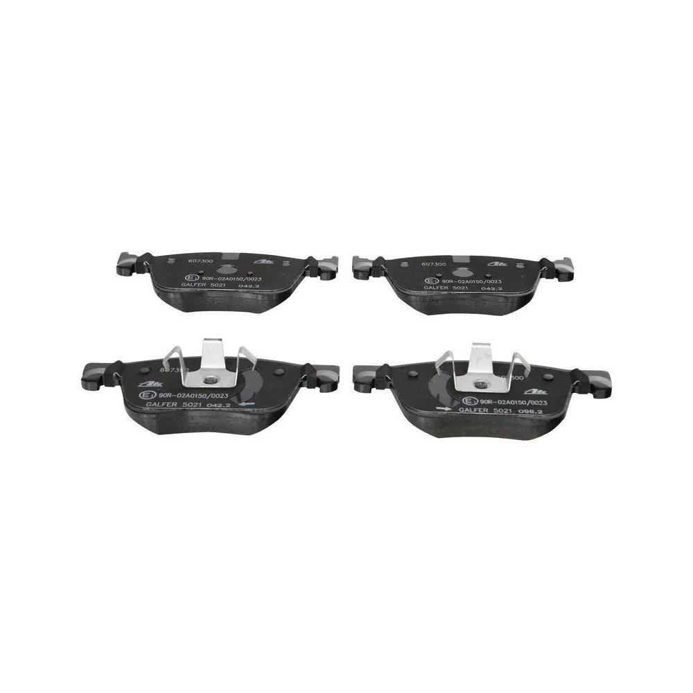 Комплект гальмівних колодок, дискове гальмо ATE 13.0460-7300.2 для CITROËN PEUGEOT, фото №1