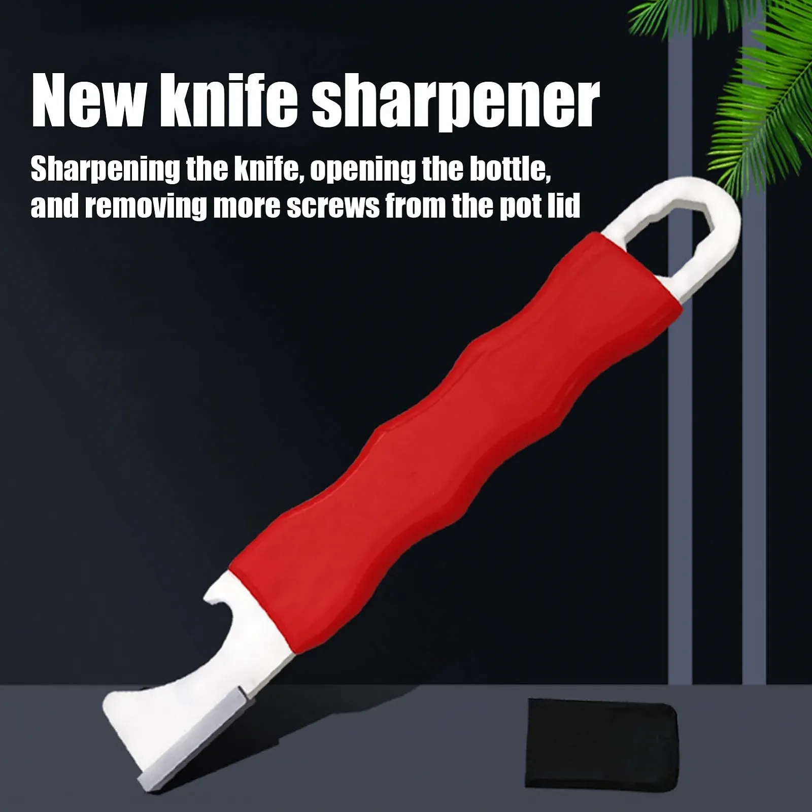 Точило для садових інструментів та секаторів багатофункціональна з відкривачкою та викруткою, фото №5