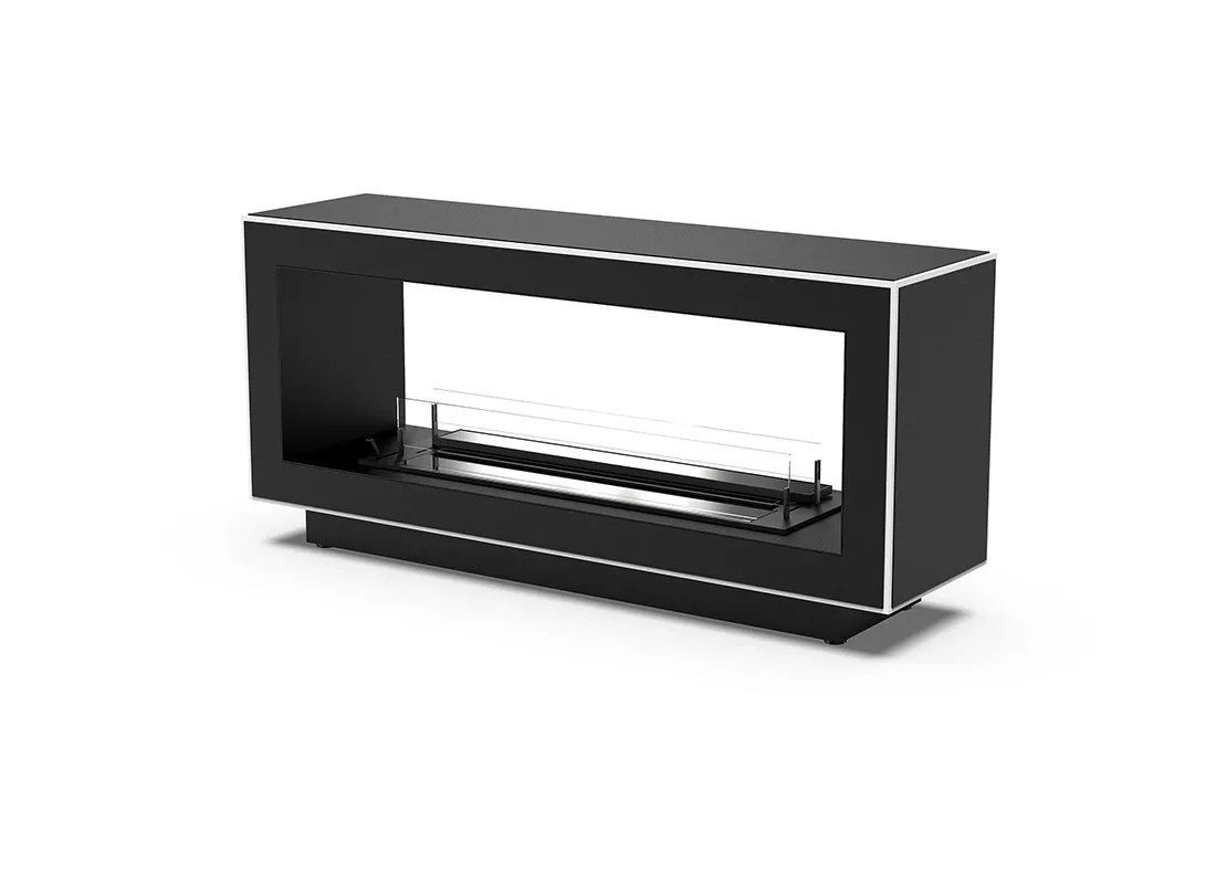 Напольный биокамин в корпусе Gloss Fire Module-m4 Черный, фото №2 Напольный биокамин в корпусе Gloss Fire Module-m4 Черный, фото №2