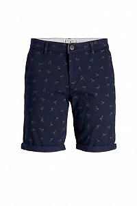 Шорты Jack&Jones JJCHINO SHORTS AKM PRINTED 12200338 Темно-синий M - Фото 1