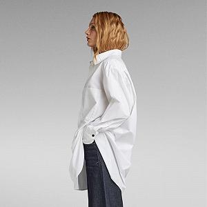 Жіноча сорочка G-Star RAW Oversized Boyfriend Shirt - S synthetic.ua - Фото 1