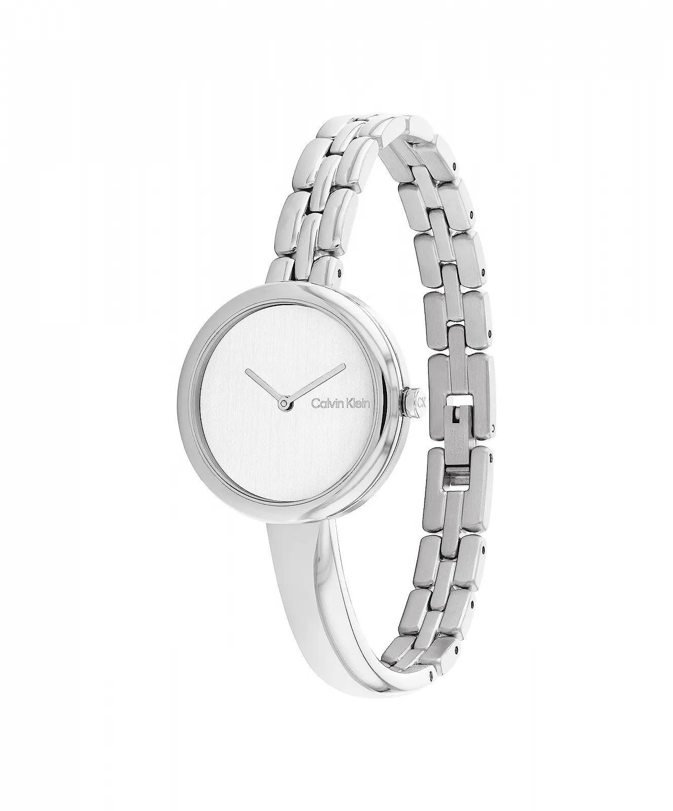 Аналоговые кварцевые часы Calvin Klein Bangled Collection с браслетом из нержавеющей стали, серебристые или золотые, фото №2 Аналоговые кварцевые часы Calvin Klein Bangled Collection с браслетом из нержавеющей стали, серебристые или золотые, фото №2