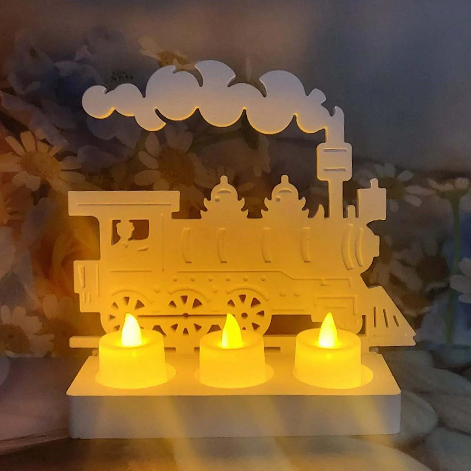 Форма силіконова Dampfbahnform Паровоз для випікання та декору, фото №3