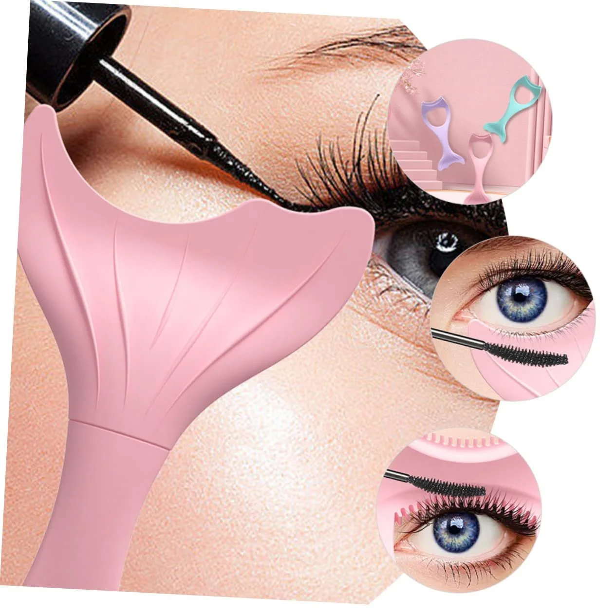 Трафарет для макіяжу minkissy, аплікатор для підводки очей, силіконовий, фото №6