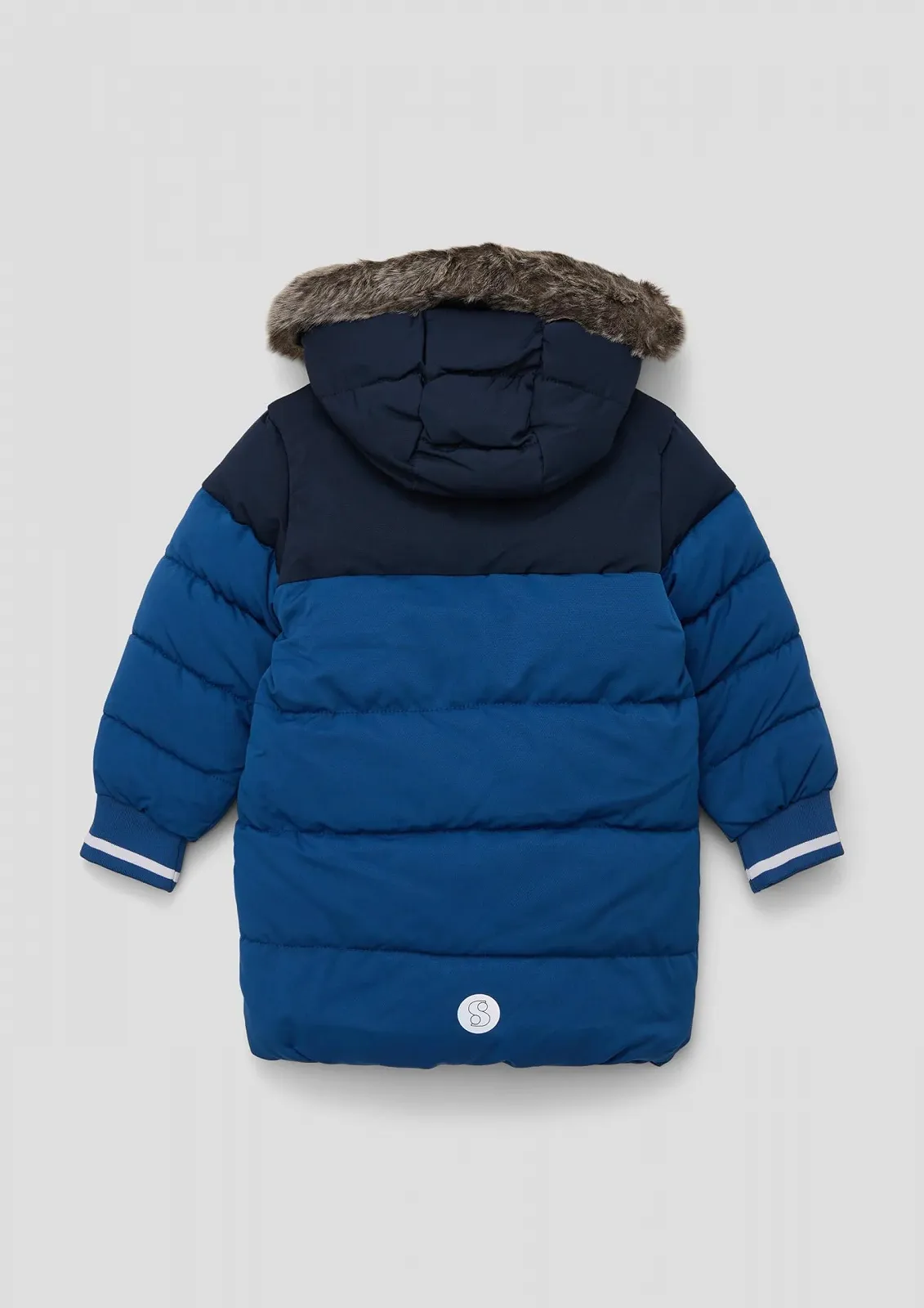 Пальто s.Oliver стеганое со съемным искусственным мехом, фото №6