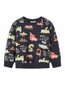 Толстовка NAME IT для хлопчиків Nmmnole Nreg Sweat Box Bru - Фото 1