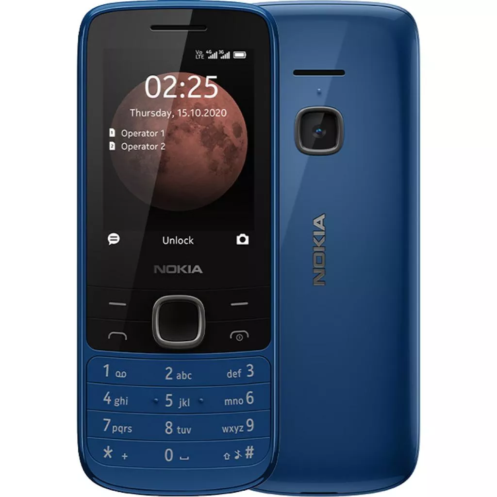 Мобільний телефон Nokia 225 4G DS Blue, фото №2 Мобільний телефон Nokia 225 4G DS Blue, фото №2