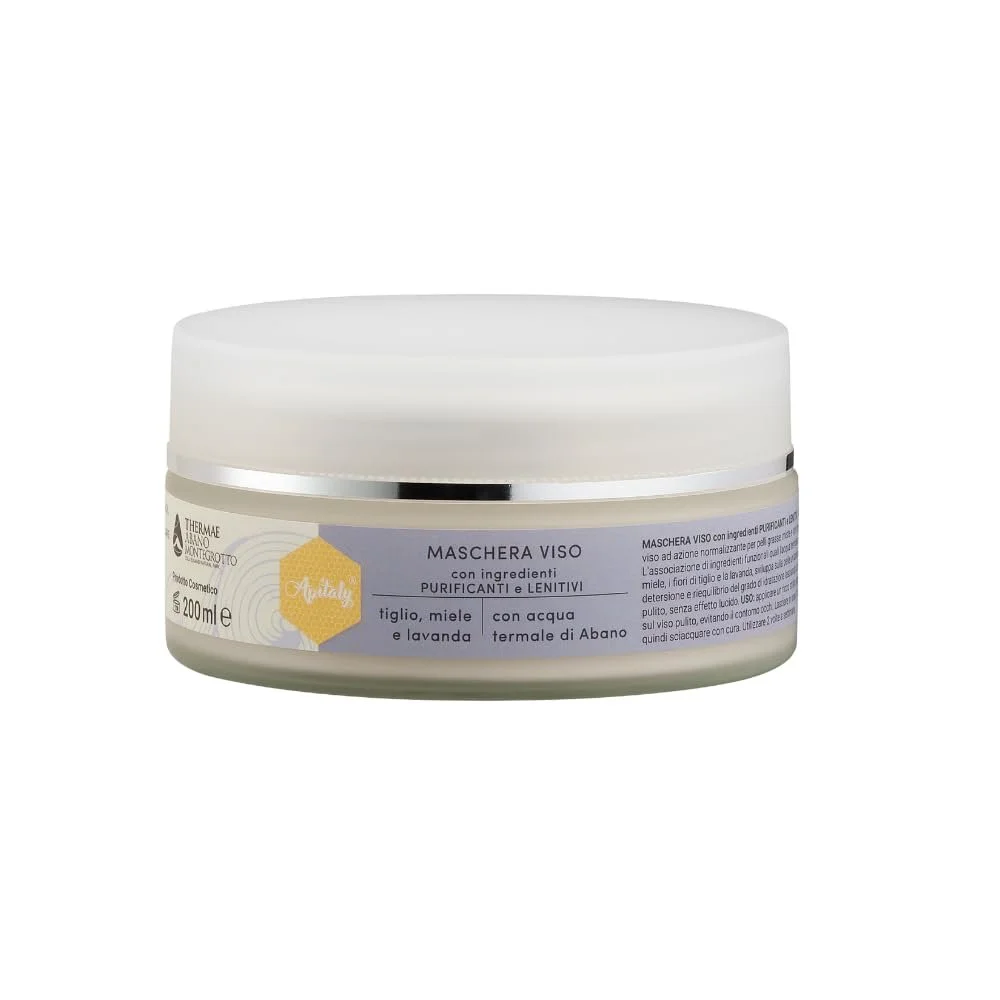 Маска для обличчя Apitaly Purifying and Soothing 200 мл - Очищаюча маска для обличчя з каоліном, фото №1