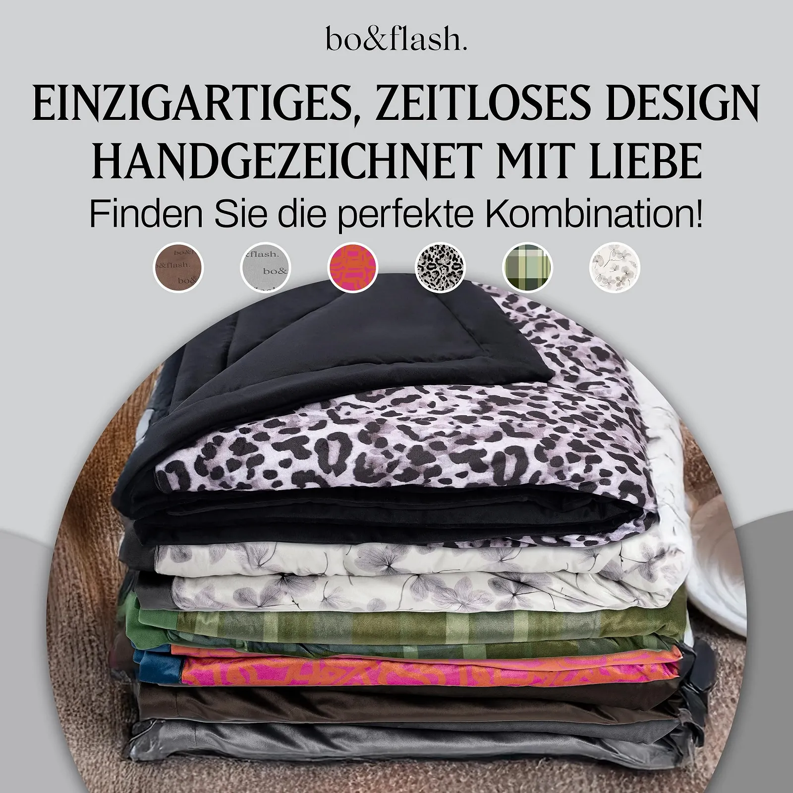 Покривало для дивану bo&flash Lobna Designer для обіймів 150 x 200 см, фото №7