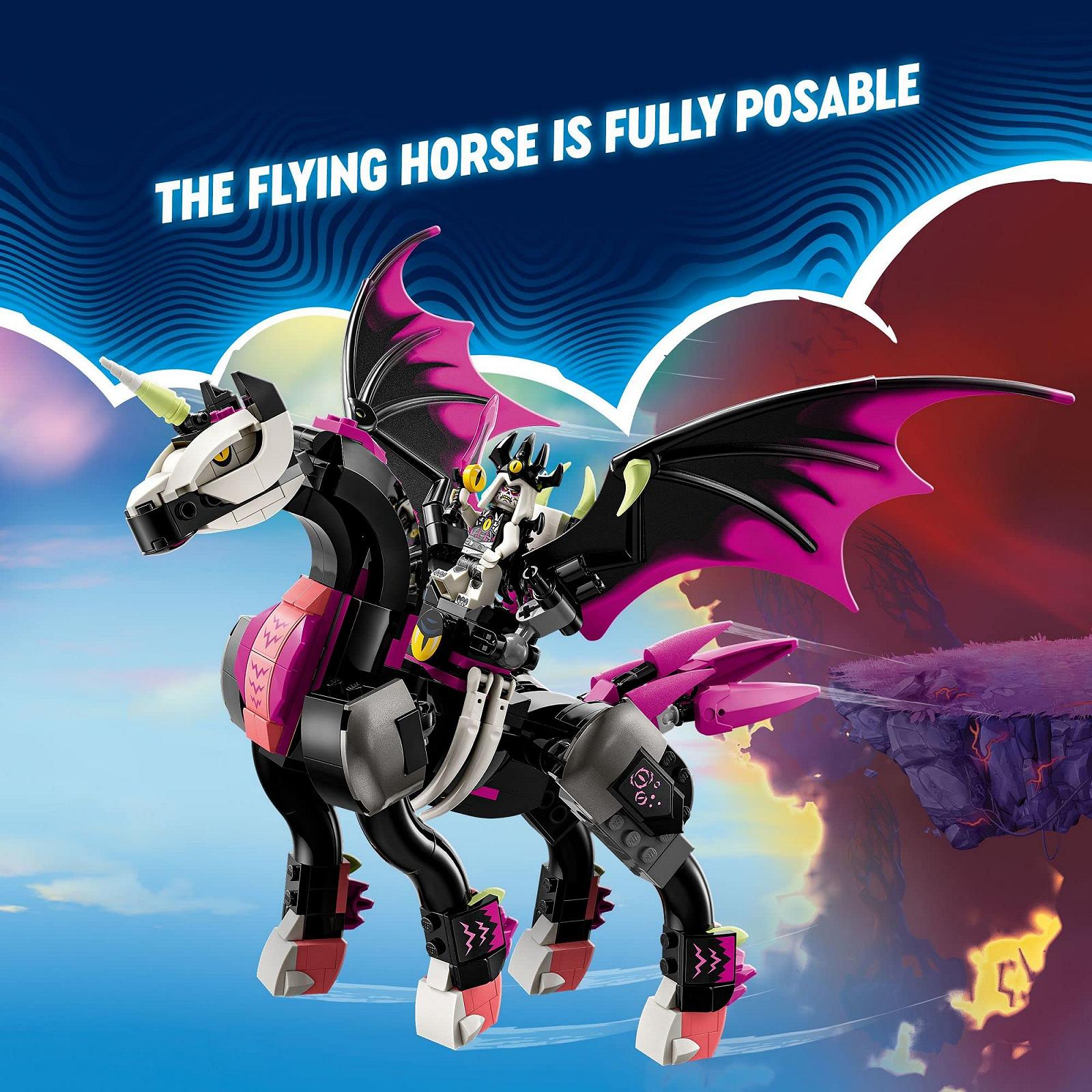 Набір конструкцій LEGO DREAMZzz Pegasus Flying Horse 71457, фото №6