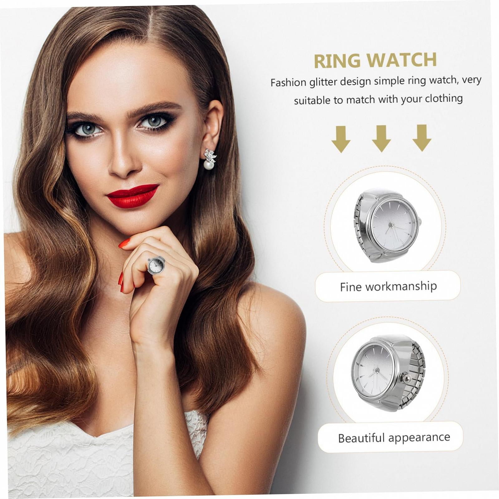 Кільце-годинник OATIPHO, годинник на палець, фото №5