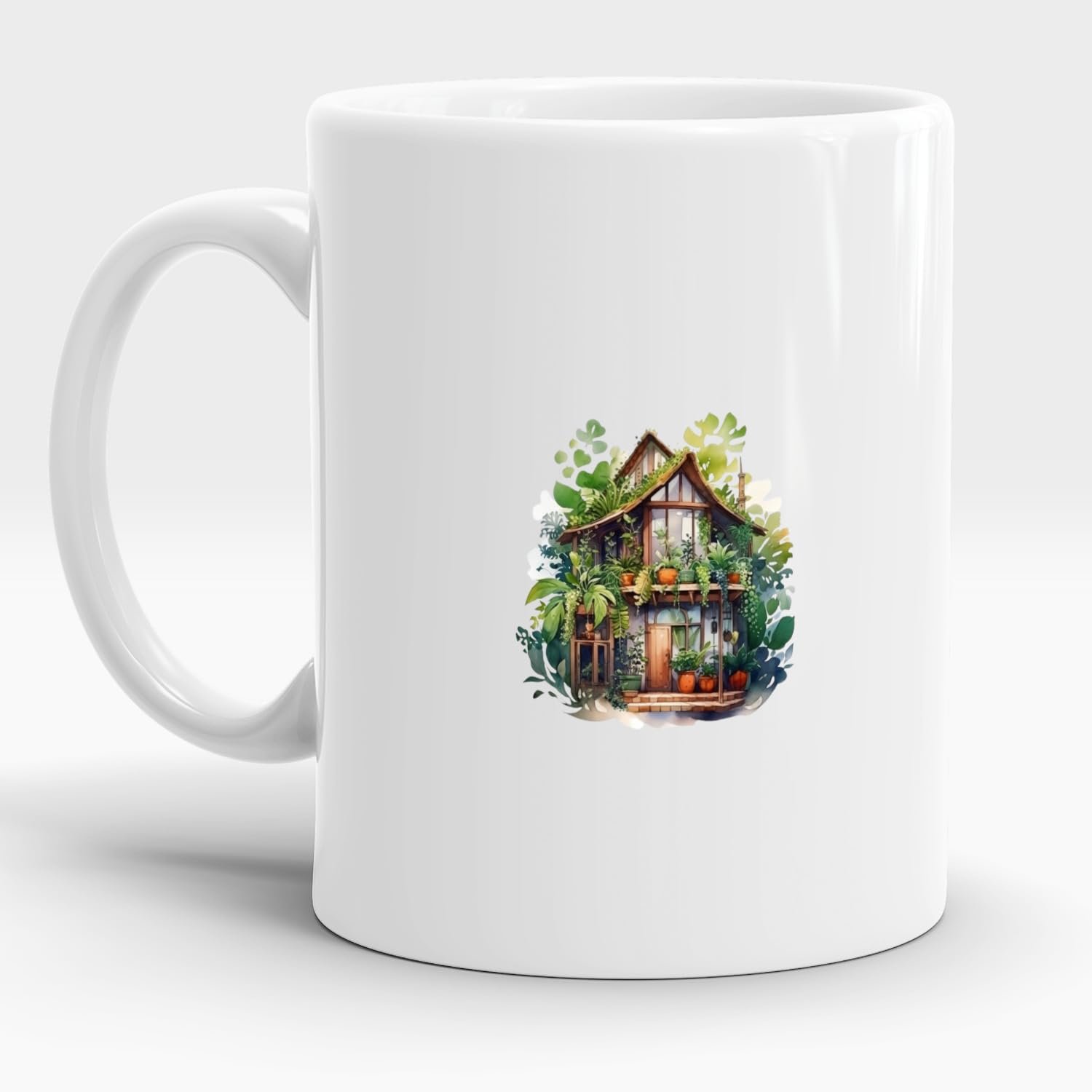 Детская кружка Лесной домик, фото №3