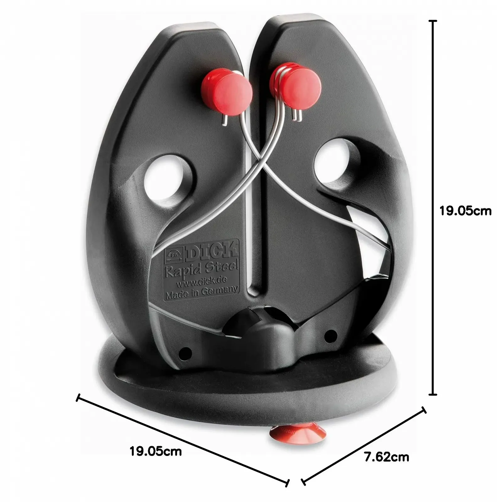 Точилка для ножей F. DICK Rapid Steel Action 9009200 со стержнями и присоской, фото №7