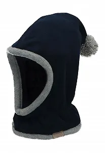 Шапка-шарф Sterntaler для мальчиков - темно-синяя, размер: 53 - Фото 1