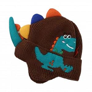 Вязаная шапка Динозавр - Фото 1