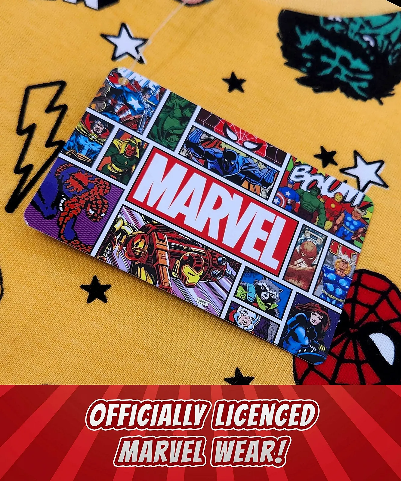 Піжама Marvel Spiderman Hulk Iron Man & Captain America З довгими рукавами, фото №5