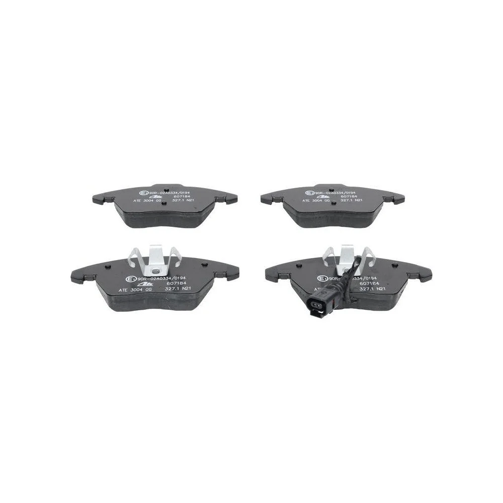 Комплект гальм (гальмівні диски + гальмівні колодки) ATE VW TIGUAN передній, фото №2