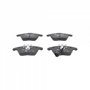 Комплект тормозов (тормозные диски + тормозные колодки) ATE VW TIGUAN передний synthetic.ua - Фото 1