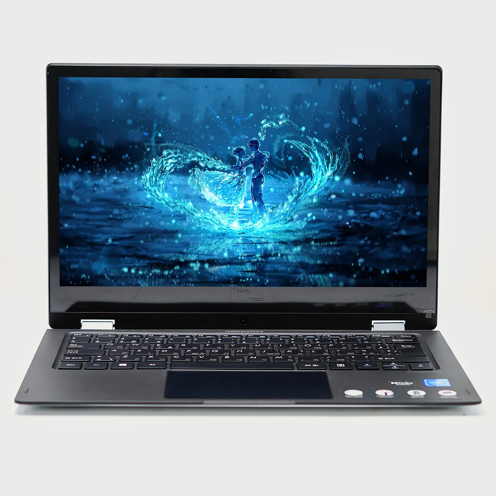 Ноутбук-планшет 13,3" Medion (Lenovo Group) E3221 Intel RAM 4 ГБ SSD 128 ГБ Металевий корпус Win10 Сенсорний, фото №1