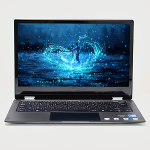 Ноутбук-планшет 13,3" Medion (Lenovo Group) E3221 Intel RAM 4 ГБ SSD 128 ГБ Металевий корпус Win10 Сенсорний - Фото 1