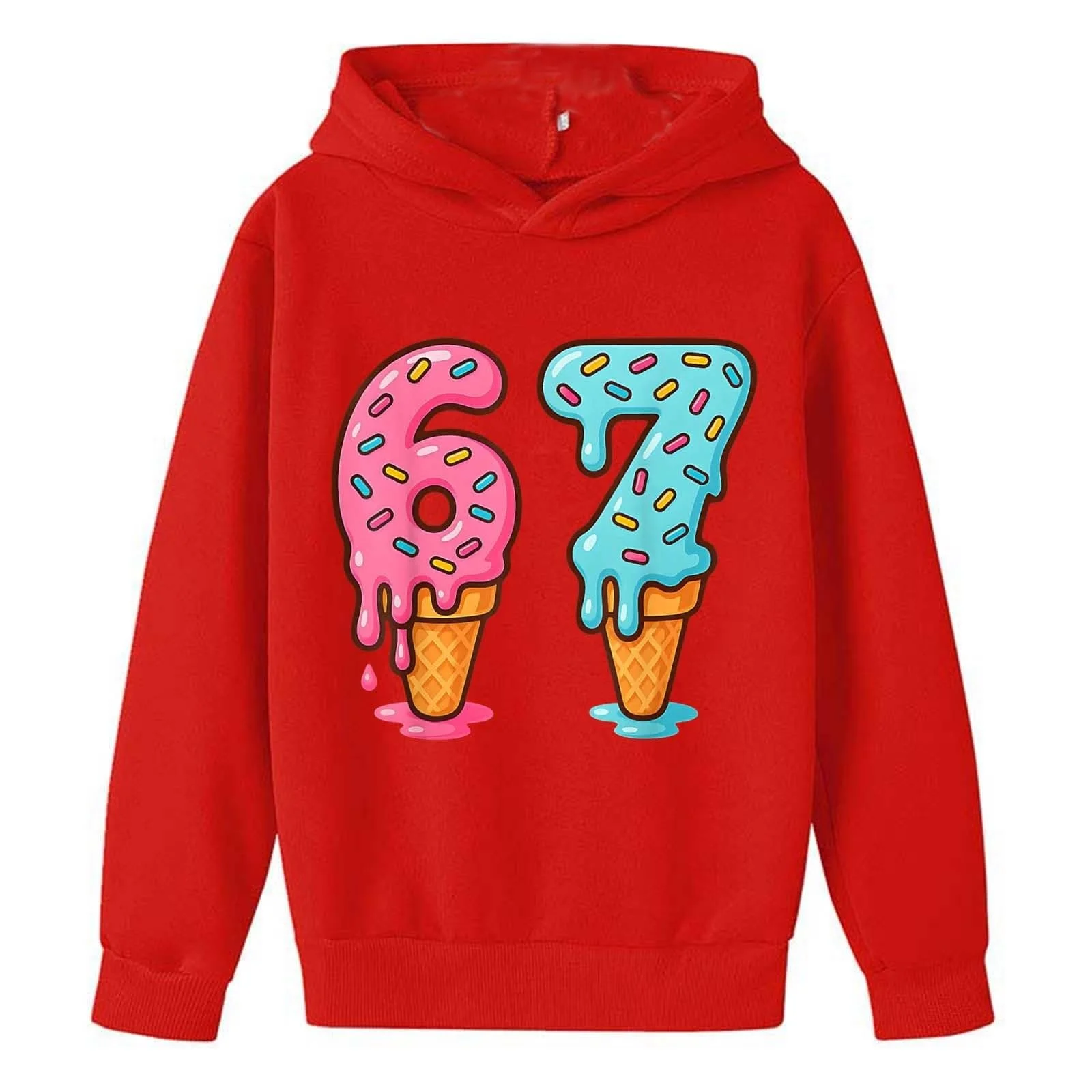 Пуловер з принтом 67, фото №2