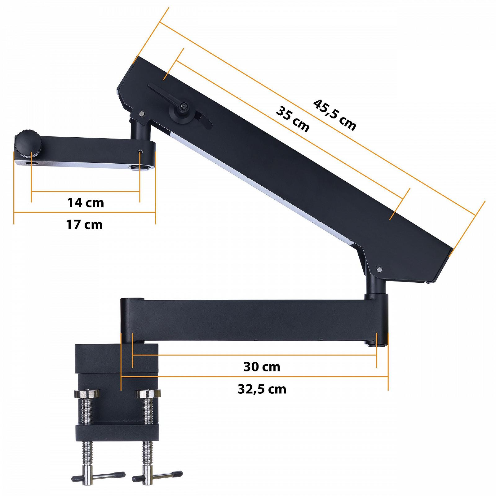 Микроскоп стереоскопический Rosfix Neptune Pro MSNP-T-WDMS1, увеличение 7x-45x, фото №6