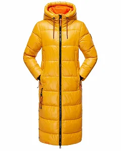 Женское зимнее стеганое пальто Navahoo Длинная synthetic.ua - Фото 1