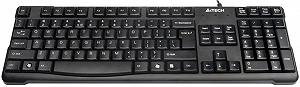 Клавиатура A4Tech KR-750-BLACK-US synthetic.ua - Фото 1