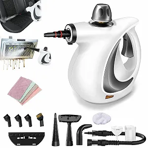 Пароочисник Steamburst 2025 Upgrade 1050 W 3.2 бар 12 насадок Grey - Фото 1