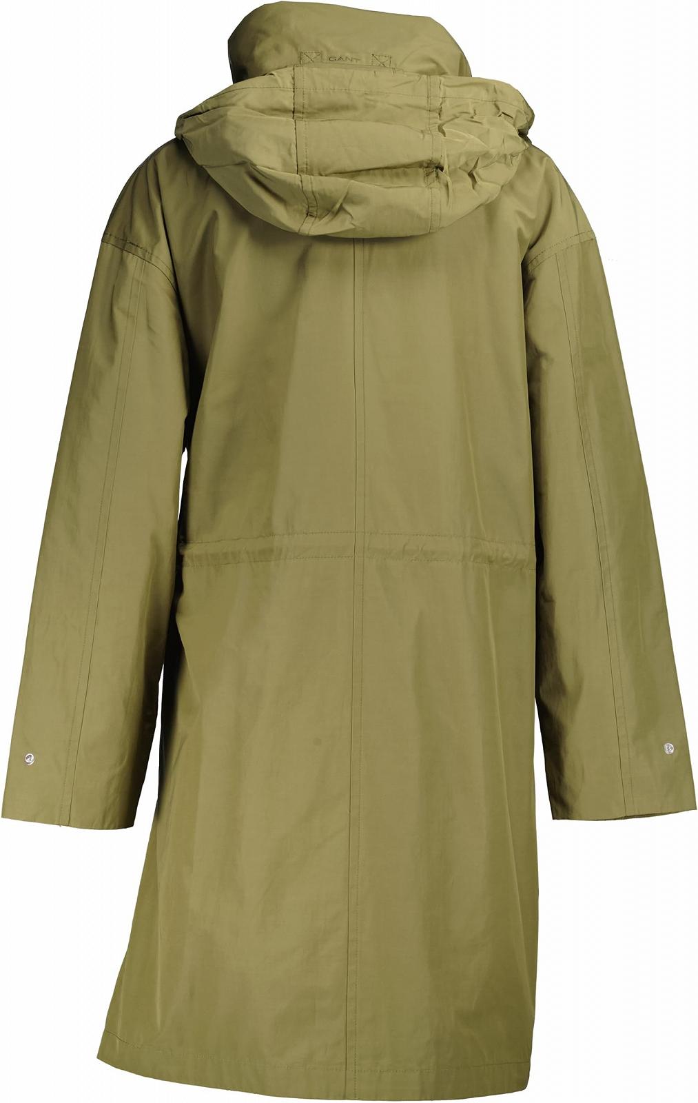 Парка GANT D1 Женская Короткая Wind Parka Utility Green, фото №4